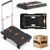 Wózki magazynowe - Wózek transportowy składany HIGHER Compact 150kg - miniaturka - grafika 1