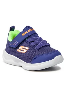 Skechers Sneakersy Mini Wanderer 407300N/NVLM Granatowy - Buty dla chłopców - miniaturka - grafika 1
