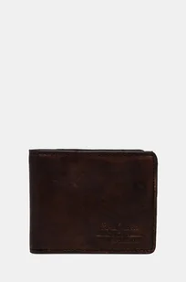 Pepe Jeans portfel skórzany TATE WALLET męski kolor brązowy PM070387 - Portfele - miniaturka - grafika 1