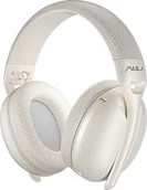 Słuchawki - Słuchawki Aula słuchawki S6 Champagne - miniaturka - grafika 1