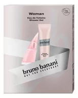 Zestawy perfum damskich - Coty Bruno Banani Woman Zestaw Woda toaletowa 30ml + Żel pod prysznic 50ml - miniaturka - grafika 1