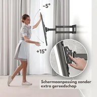 Uchwyty do telewizora - ONKRON TV SET ACC WALL MOUNT/40-75"/BLACK M7L-B M7L-B 4262392441052 - miniaturka - grafika 1