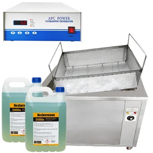 Myjka ultradźwiękowa Heckermann KS-360AL 135L + 10L płynu - Myjki ultradźwiękowe - miniaturka - grafika 1