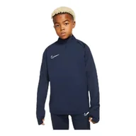 Koszulki i topy damskie - Nike chłopięcy B NK DRY ACDMY DRIL Top Long Sleeved T-Shirt, obsydian/White, M - miniaturka - grafika 1