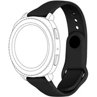Akcesoria do smartwatchy - TOPP Pasek TOPP do smartwatcha Galaxy Watch 42 mm/Gear Sport/Watch Active/vivomove Czarny silikon 40-41-3782 > PIĄTY PRODUKT 99% - miniaturka - grafika 1