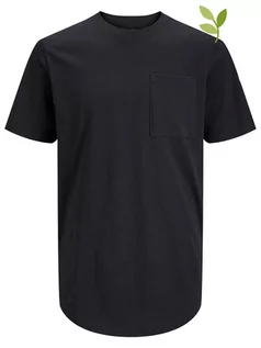 Koszulki męskie - Jack & Jones Koszulka "Enoa" w kolorze czarnym - grafika 1