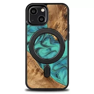 Etui i futerały do telefonów - Etui Bewood Unique na iPhone 13 Mini - Turquoise z MagSafe - miniaturka - grafika 1