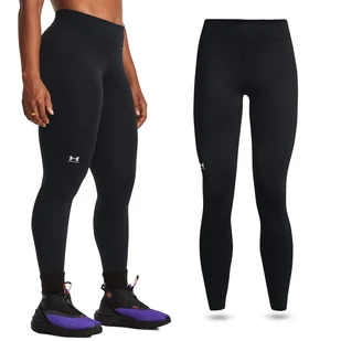 Legginsy termoaktywne damskie Under Armour ColdGear Authentics ocieplane - Legginsy - miniaturka - grafika 1