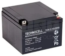 TC 26-12 Akumulator - Ładowarki i akumulatory - miniaturka - grafika 1