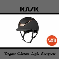 Kaski do jazdy konnej - Kask Sport Kask Dogma Chrome Light Everyrose WG11 - KASK - czarny - roz. 57-59 - miniaturka - grafika 1