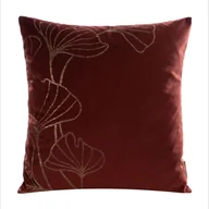 Poszewki na poduszki - Euro Firany Poszewka Eurofirany Velvet BLINK11 Bordo 45x45 1216914 - miniaturka - grafika 1