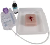 Sprzęt ratunkowy - Erler-zimmer Trenażer do nauki wypełniania ran głębokich z funkcją krwawienia - miniaturka - grafika 1