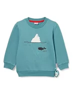 Bluzy dla chłopców - Sigikid Mini Polar Expedition bluza chłopięca, turkusowy, 122 - miniaturka - grafika 1