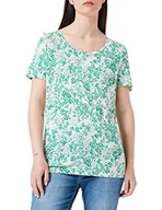 Koszulki i topy damskie - ICHI T-shirt damski, 201165/Holly Green Print, L - miniaturka - grafika 1