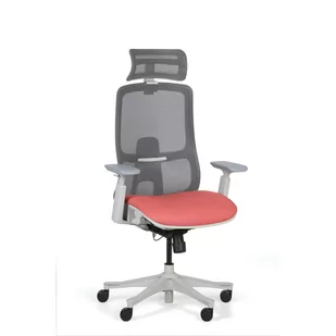 Fotel biurowy, krzesło biurowe Krzesło biurowe JOHNNY, czerwone - Fotele i krzesła biurowe - miniaturka - grafika 1