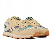 Buty dla dziewczynek - Reebok Cl Leather Buty Dziecięce Beżowe 27,5 Y2H - miniaturka - grafika 1
