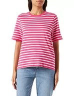 Koszulki i topy damskie - ONLY Women's ONLMAY S/S O-Neck REG TOP Box JRS T-shirt, Shocking Pink, L, Shocking Pink, L - miniaturka - grafika 1