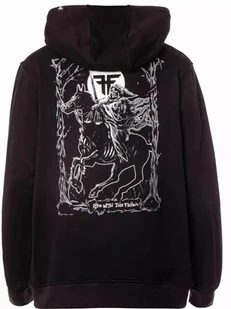 bluza męska FALLEN DARK HORSE TAROT HOODIE BLACK/WHITE - Bluzy męskie - miniaturka - grafika 1