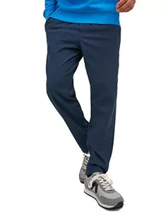 JACK & JONES Męskie spodnie lniane, granatowy blezer, M - Spodenki męskie - miniaturka - grafika 1