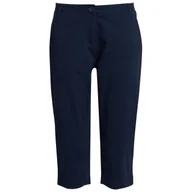 Spodnie sportowe damskie - Damskie spodnie 3/4 Regatta Bayletta Capri Rozmiar: XXXL / Kolor: ciemnoniebieski - miniaturka - grafika 1