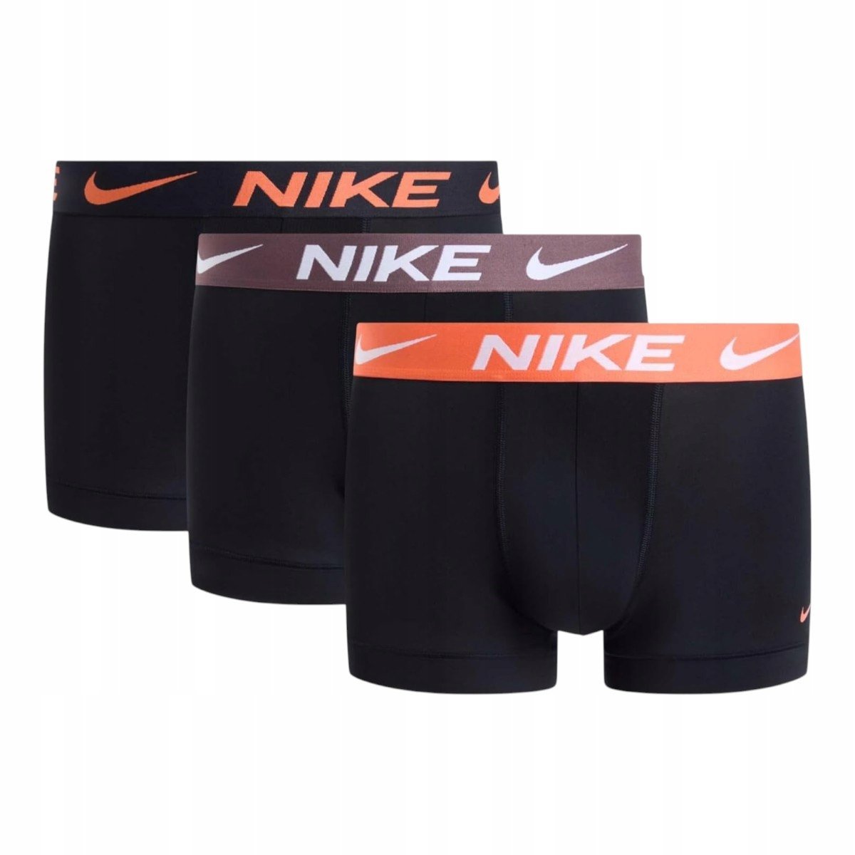 NIKE BOKSERKI MĘSKIE MAJTKI TRUNK 3P CZARNE r.M