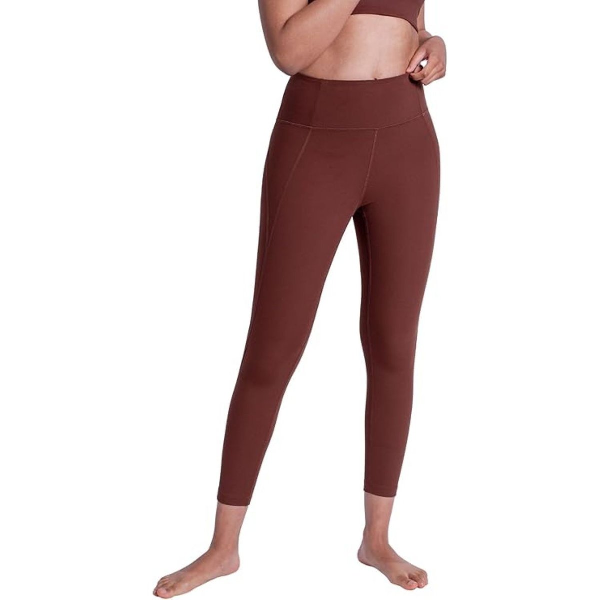 Legginsy damskie Girlfriend Collective Compressive z wysokim stanem sportowe-XS