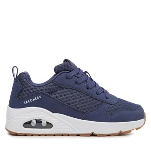 Sneakersy Skechers Uno Powex 403667L/NVY Niebieski - Buty dla chłopców - miniaturka - grafika 1