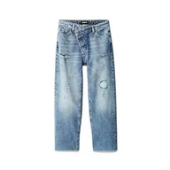 Spodnie damskie - Desigual jeansy damskie, Blau, 40 - miniaturka - grafika 1