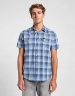 Koszule męskie - LEE SS WESTERN SHIRT ORION OMBRE 112364225 S - miniaturka - grafika 1