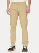 Spodnie męskie - Blend Spodnie materiałowe 20717888 Beżowy Regular Fit - miniaturka - grafika 1