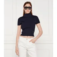Swetry damskie - GUESS Sweter JAYLA Cropped Fit - miniaturka - grafika 1