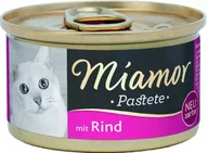 Mokra karma dla kotów - Miamor Pastete wołowina 85g puszka - miniaturka - grafika 1