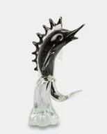 Figurki dekoracyjne - Szklana Figura w Stylu Murano Ryba Włócznik 43 cm - miniaturka - grafika 1