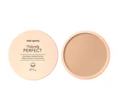 Pudry do twarzy - Miss Sporty Naturally Perfect wegański puder prasowany 002 Light 10g - miniaturka - grafika 1