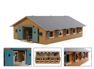 610544-DOM Drewniany Stajnia Dla Koni 9BOKSÓW Hit! - Figurki dla dzieci - miniaturka - grafika 1