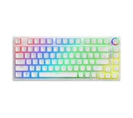 Klawiatury - Savio Phenix White Gateron Red Pro Pudding Biały - miniaturka - grafika 1