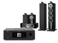 Kino domowe - NAD T 778 (czarny) + 702 S3 + 705 S3 + HTM71 S3 (czarny) - miniaturka - grafika 1