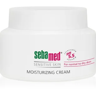 Sebamed Sensitive Skin Moisturizing Cream nawilżający krem do twarzy 75ml 64725-uniw - Kremy do twarzy - miniaturka - grafika 1