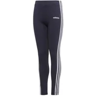 Spodnie i spodenki dla dziewczynek - Legginsy dla dzieci adidas Essentials 3S Tight granatowe EH6164 - miniaturka - grafika 1