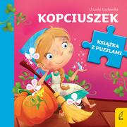 Zabawki kreatywne - Kozłowska Urszula Książka z puzzlami Kopciuszek - miniaturka - grafika 1