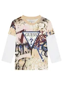 Bluzki damskie - Guess Bluzka N5YI09 K8HM4 Kolorowy Regular Fit - miniaturka - grafika 1