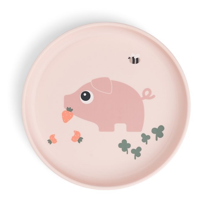 Done by Deer Talerzyk dla Dziecka Foodie Tiny Farm Powder
