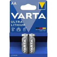 Baterie i akcesoria - Varta Bateria litowa AA LR6 1,5V 2 szt - miniaturka - grafika 1