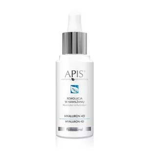 APIS Hialuron 4D+ serum nawilżające 30ml - Serum do twarzy - miniaturka - grafika 1