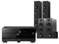 Kino domowe - Yamaha RX-A8A (czarny) + Diva 6 + 3 + 7 (czarny) - miniaturka - grafika 1