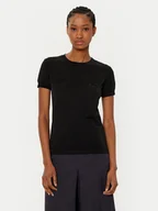 Bluzki damskie - Patrizia Pepe Bluzka 8K0278/K128-K250 Czarny Regular Fit - miniaturka - grafika 1