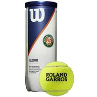 Tenis ziemny - Wilson, Piłki do tenisa ziemnego, Roland Garros All Court 3 szt. WRT126400 - miniaturka - grafika 1