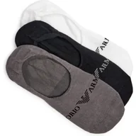 Skarpetki męskie - Emporio Armani Skarpety/stopki 3 pack - miniaturka - grafika 1