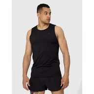 Koszulki sportowe męskie - Męska Koszulka 4F Tank Top Treningowy Czarny Z22TSMF350-20S - miniaturka - grafika 1