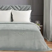 Koce - Koc Eurofirany Pierre Cardin 160x220 cm kremowy - miniaturka - grafika 1